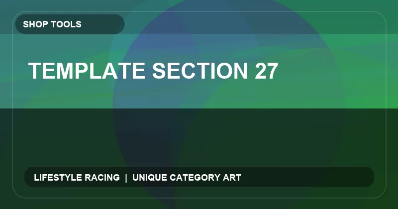 Template Section 27
